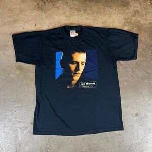Rob Thomas Something To Be 2005 concert black t-shirt Men's Size M